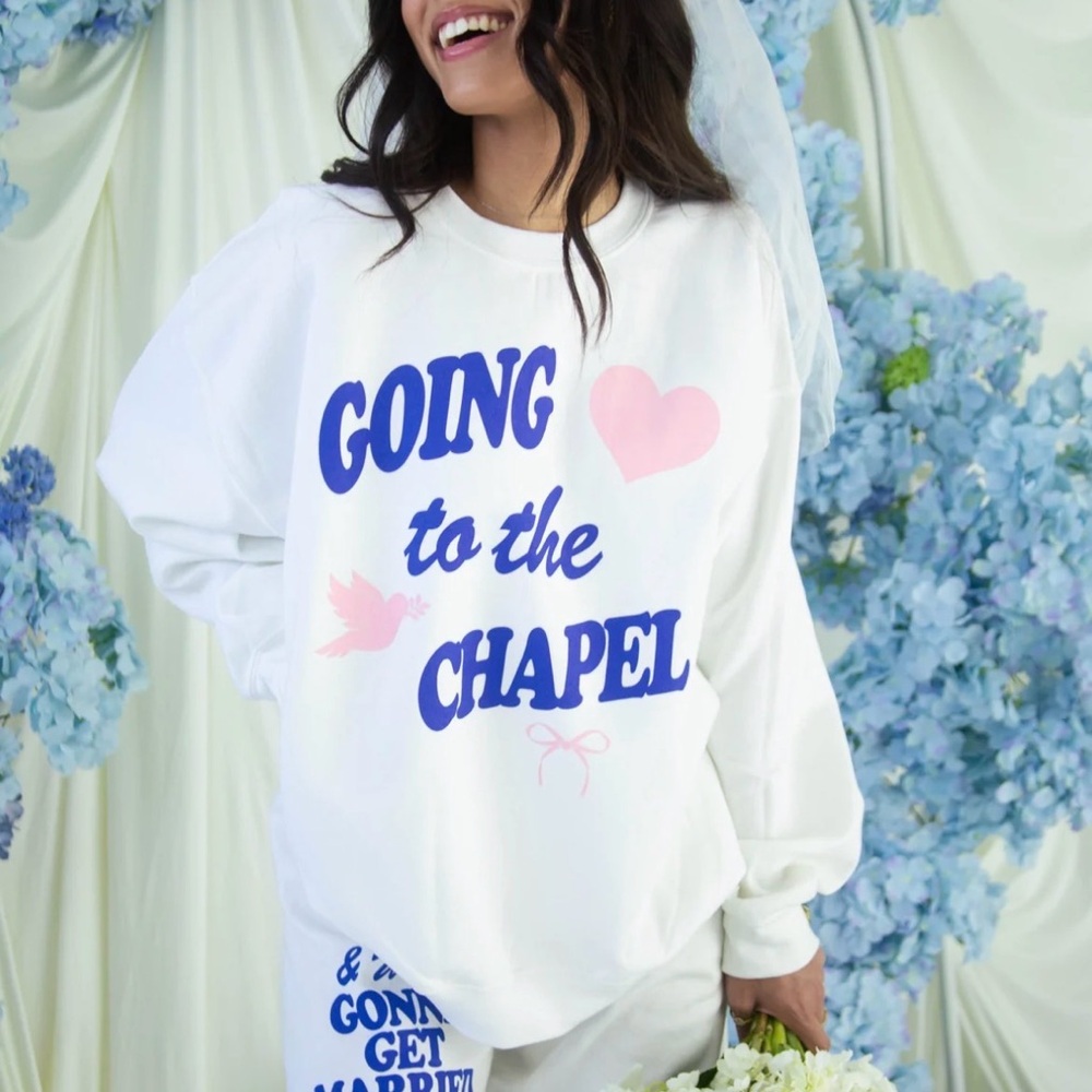 Friday + Saturday ‘Going to the Chapel’ Sweat Set